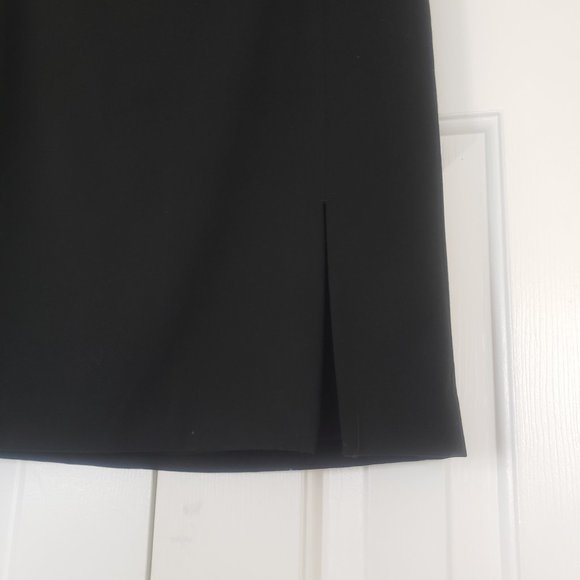 Express Black Pencil Skirt- Gold Hardware - Size 10 - Picture 5 of 12